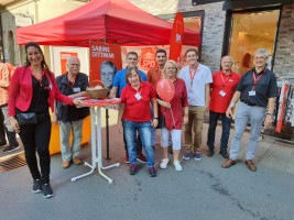 Immer dabei beim Infostand