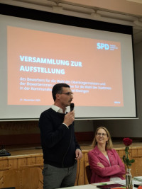 Begrüßung durch die Vorsitzenden